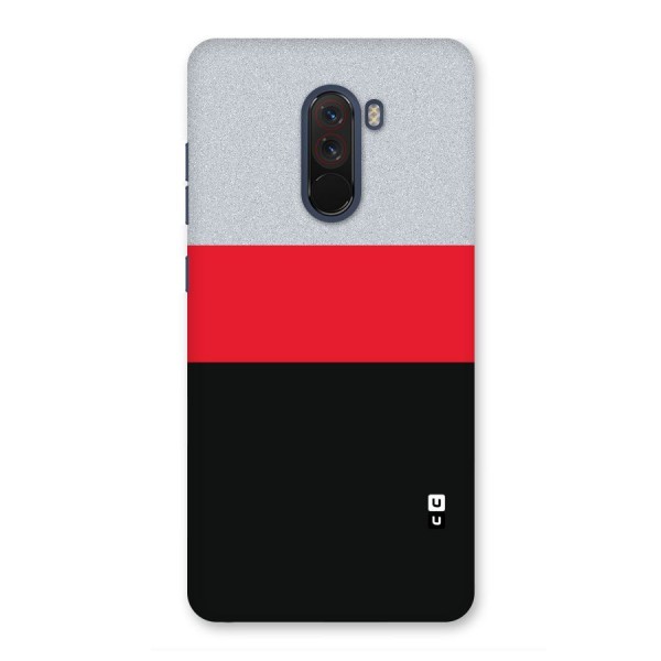 Cool Melange Stripe Back Case for Poco F1