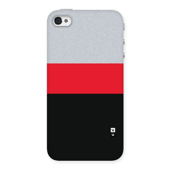 Cool Melange Stripe Back Case for iPhone 4 4s