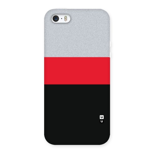 Cool Melange Stripe Back Case for iPhone SE