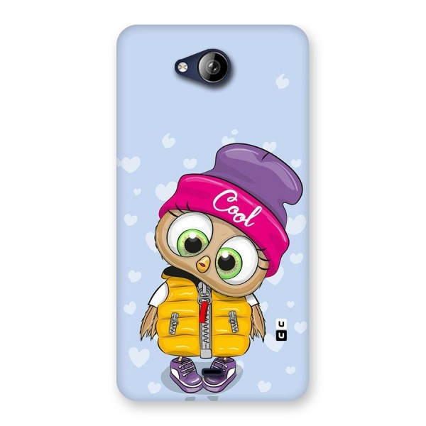 Cool Owl Back Case for Canvas Play Q355