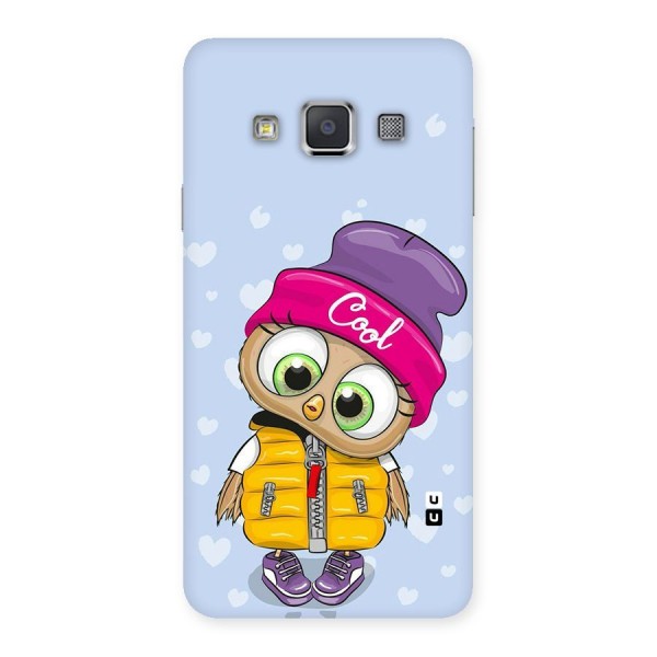 Cool Owl Back Case for Galaxy A3