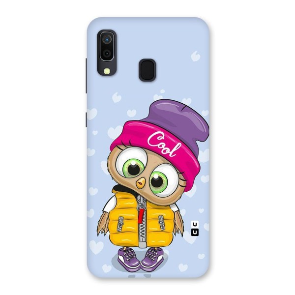 Cool Owl Back Case for Galaxy A30
