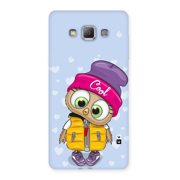 Cool Owl Back Case for Galaxy A7