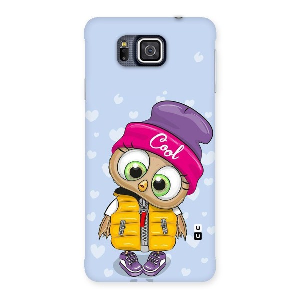 Cool Owl Back Case for Galaxy Alpha