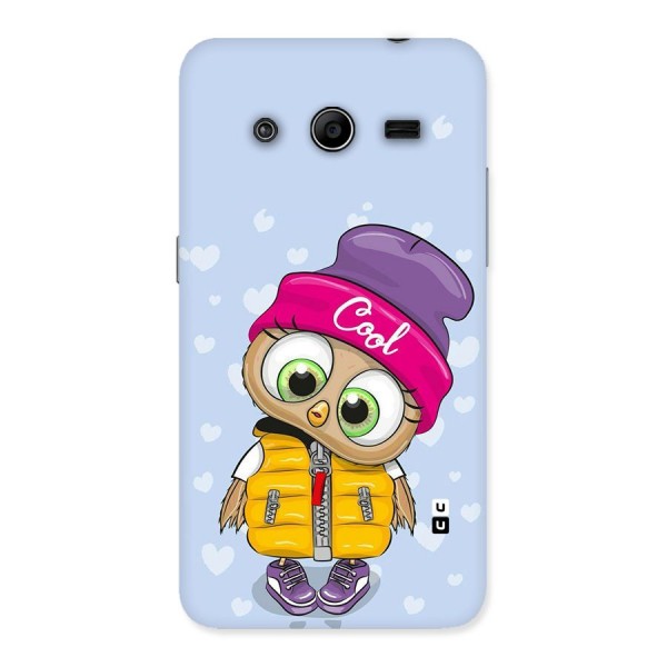 Cool Owl Back Case for Galaxy Core 2