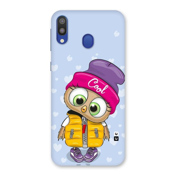 Cool Owl Back Case for Galaxy M20