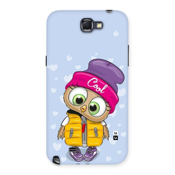 Cool Owl Back Case for Galaxy Note 2