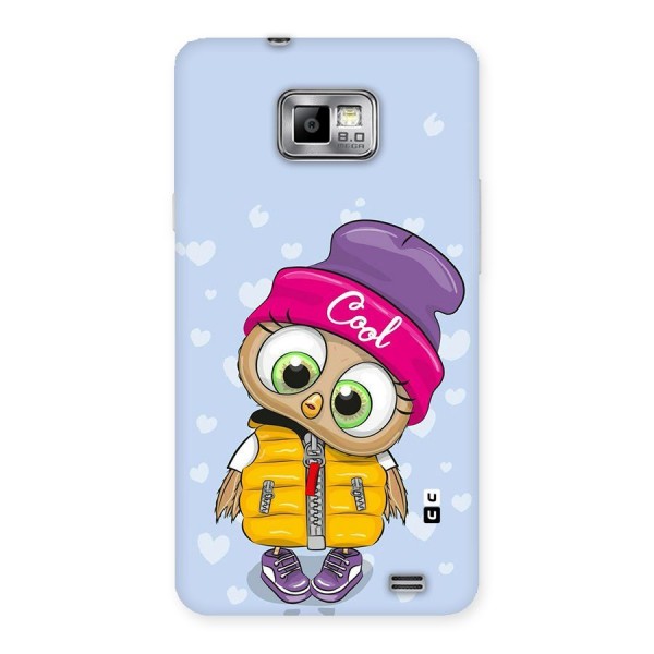 Cool Owl Back Case for Galaxy S2