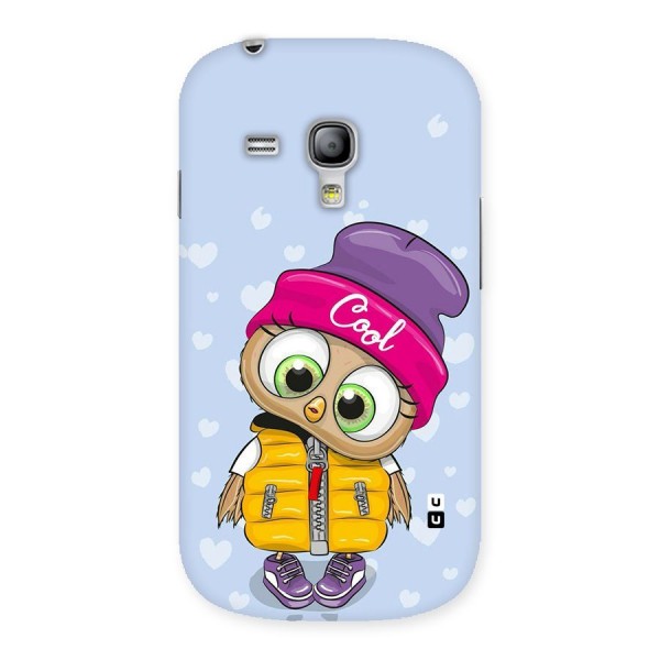 Cool Owl Back Case for Galaxy S3 Mini