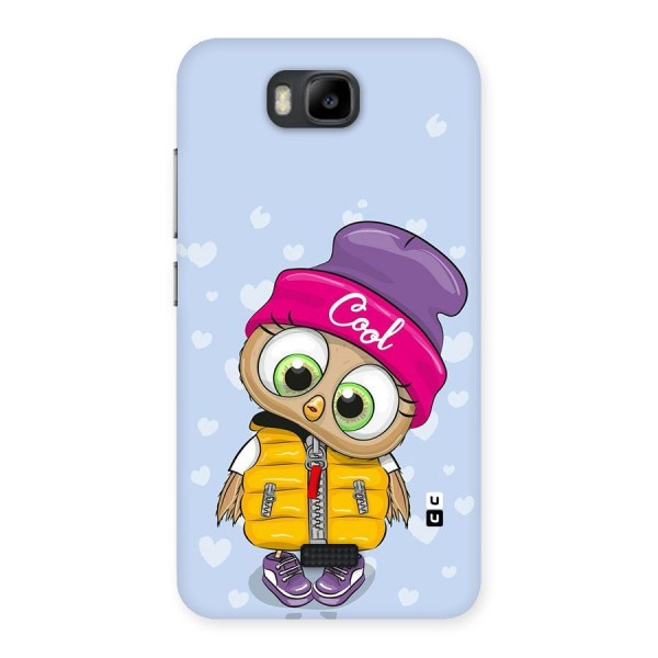 Cool Owl Back Case for Honor Bee