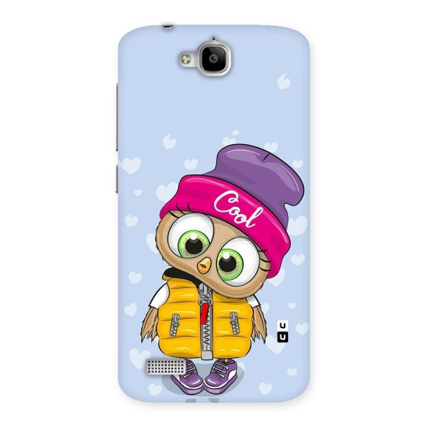 Cool Owl Back Case for Honor Holly