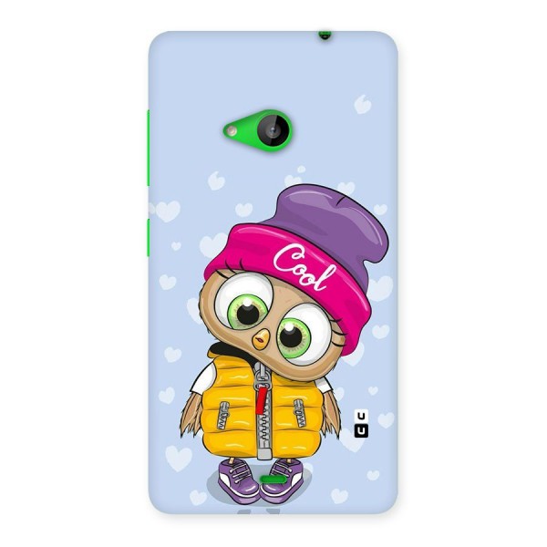 Cool Owl Back Case for Lumia 535