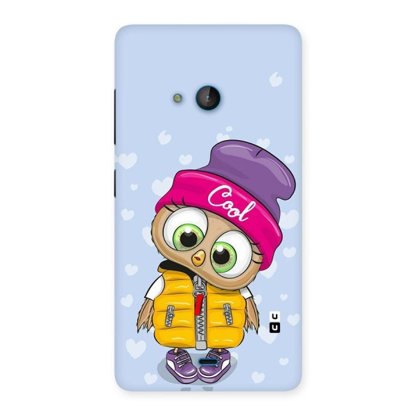 Cool Owl Back Case for Lumia 540