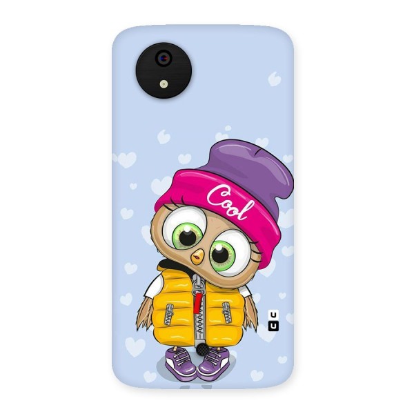 Cool Owl Back Case for Micromax Canvas A1