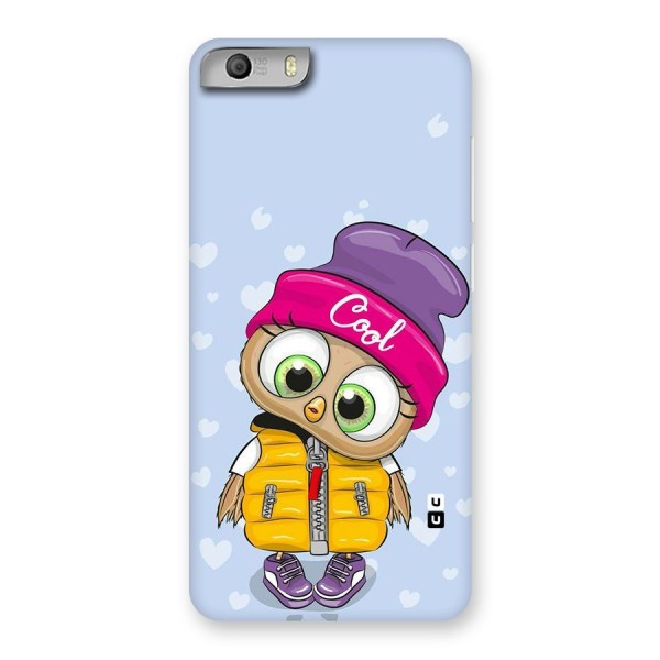 Cool Owl Back Case for Micromax Canvas Knight 2