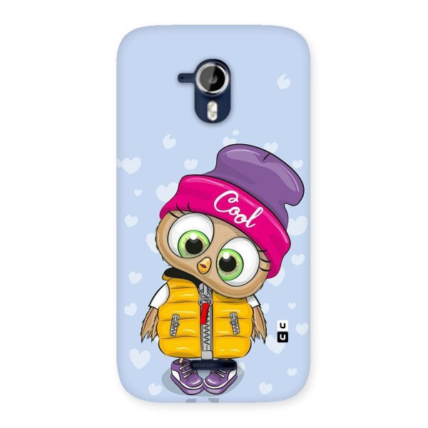 Cool Owl Back Case for Micromax Canvas Magnus A117
