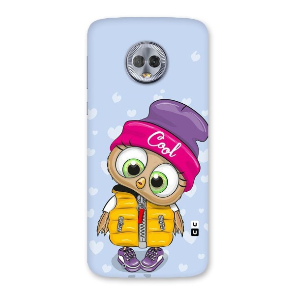 Cool Owl Back Case for Moto G6