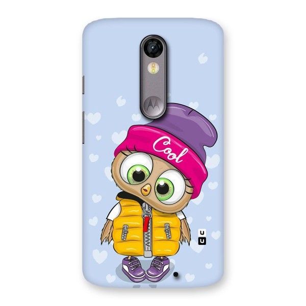 Cool Owl Back Case for Moto X Force