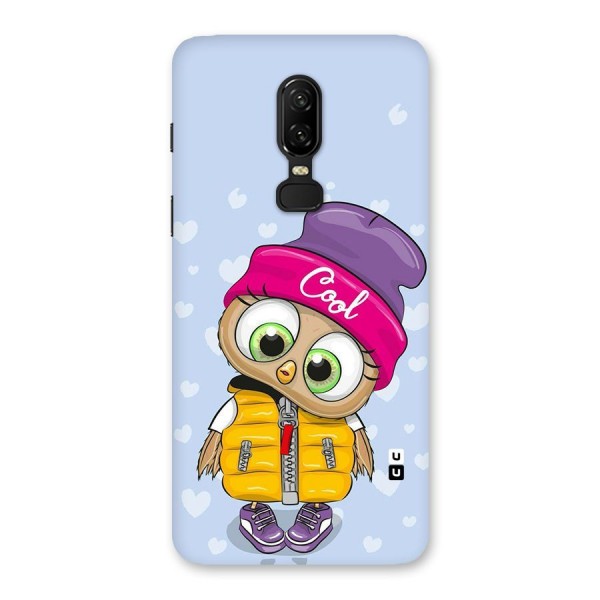 Cool Owl Back Case for OnePlus 6