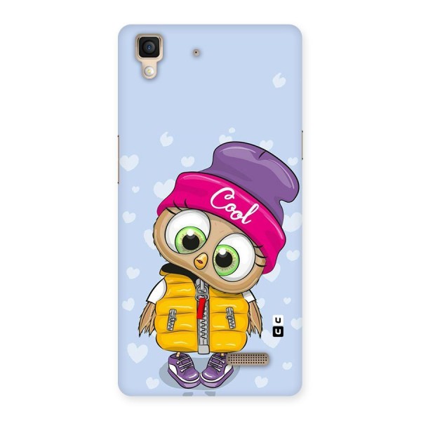 Cool Owl Back Case for Oppo R7