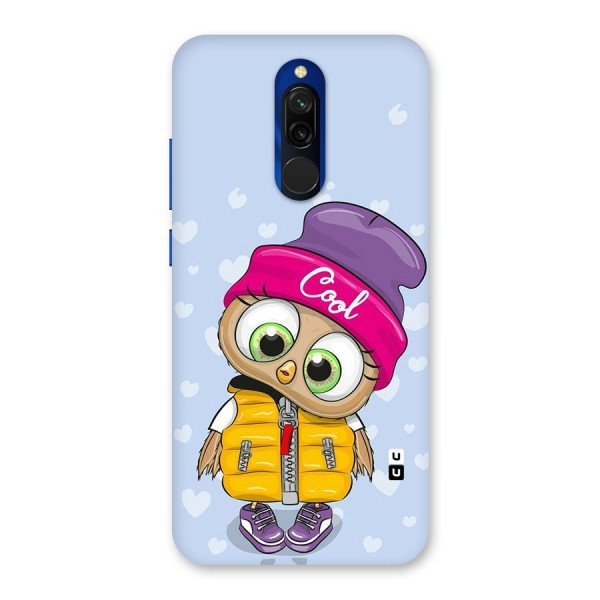 Cool Owl Back Case for Redmi 8