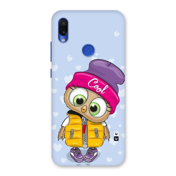Cool Owl Back Case for Redmi Note 7S