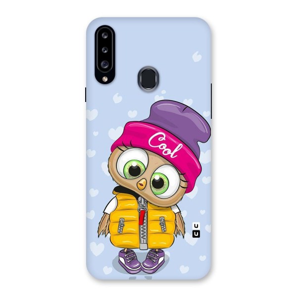 Cool Owl Back Case for Samsung Galaxy A20s