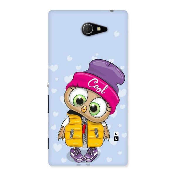 Cool Owl Back Case for Sony Xperia M2