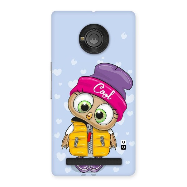 Cool Owl Back Case for Yu Yunique