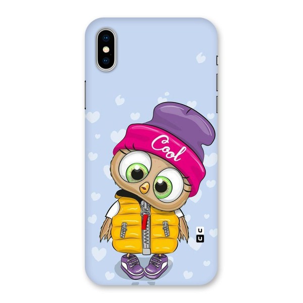 Cool Owl Back Case for iPhone XS