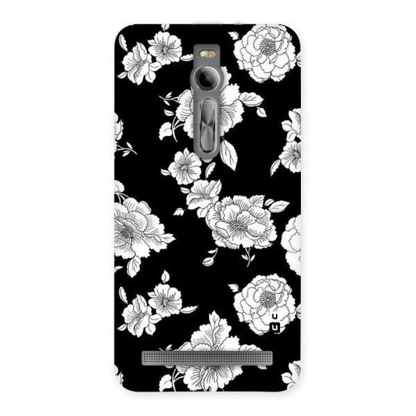 Cool Pattern Flowers Back Case for Asus Zenfone 2