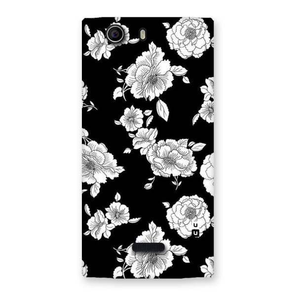 Cool Pattern Flowers Back Case for Canvas Nitro 2 E311