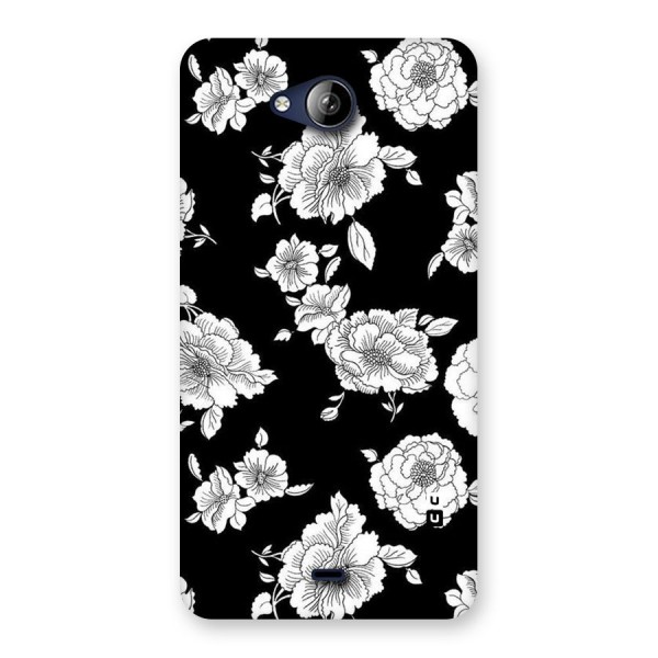 Cool Pattern Flowers Back Case for Canvas Play Q355
