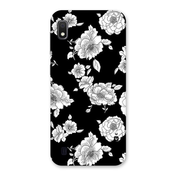 Cool Pattern Flowers Back Case for Galaxy A10