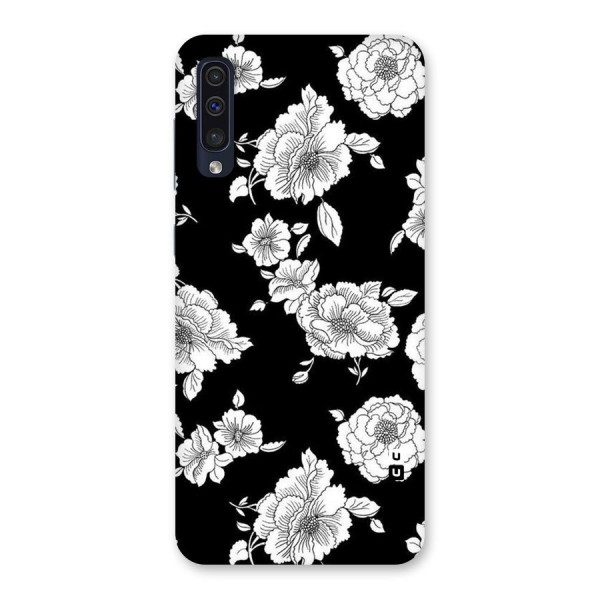 Cool Pattern Flowers Back Case for Galaxy A50