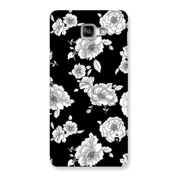 Cool Pattern Flowers Back Case for Galaxy A9