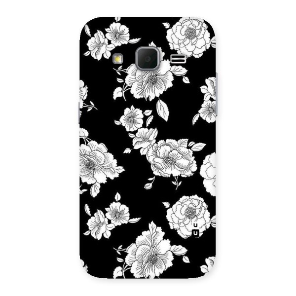 Cool Pattern Flowers Back Case for Galaxy Core Prime