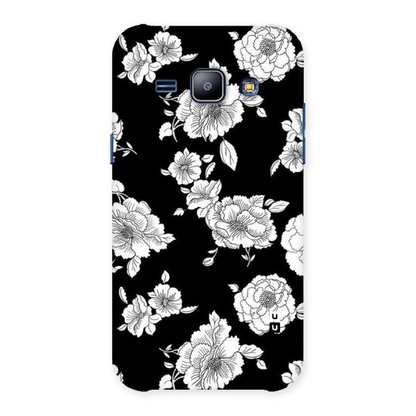 Cool Pattern Flowers Back Case for Galaxy J1