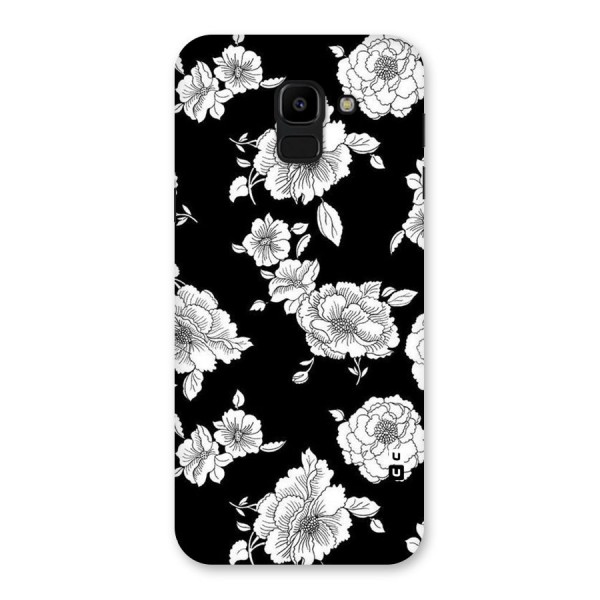 Cool Pattern Flowers Back Case for Galaxy J6