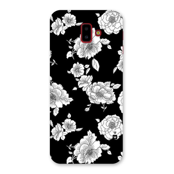 Cool Pattern Flowers Back Case for Galaxy J6 Plus