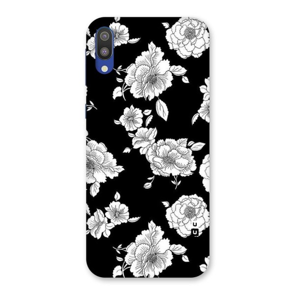 Cool Pattern Flowers Back Case for Galaxy M10