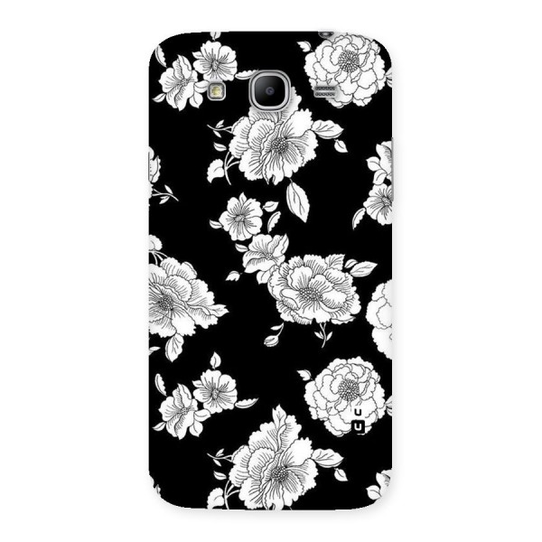 Cool Pattern Flowers Back Case for Galaxy Mega 5.8