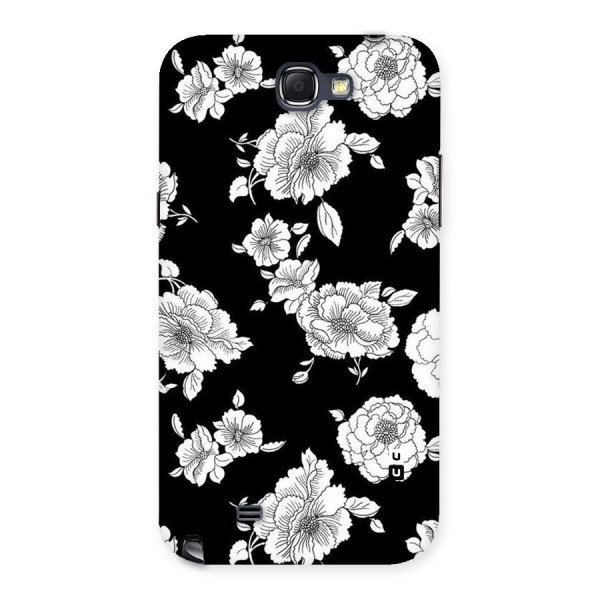 Cool Pattern Flowers Back Case for Galaxy Note 2