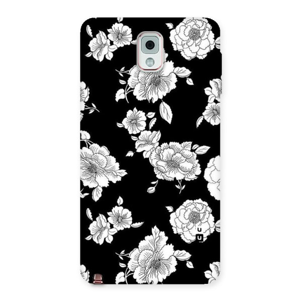 Cool Pattern Flowers Back Case for Galaxy Note 3