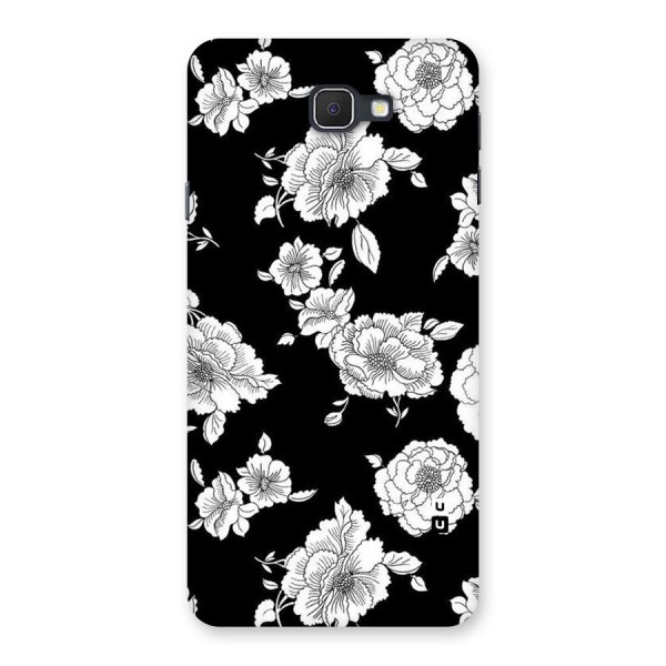 Cool Pattern Flowers Back Case for Galaxy On7 2016