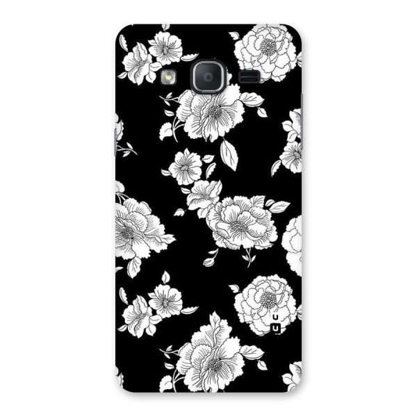 Cool Pattern Flowers Back Case for Galaxy On7 Pro