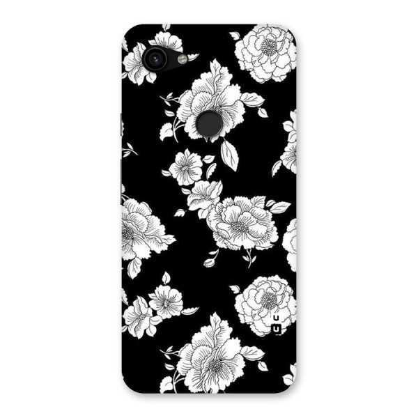 Cool Pattern Flowers Back Case for Google Pixel 3a XL