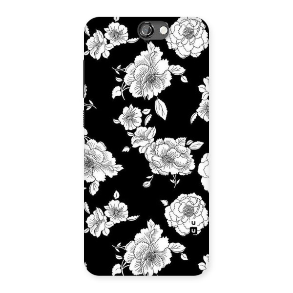 Cool Pattern Flowers Back Case for HTC One A9