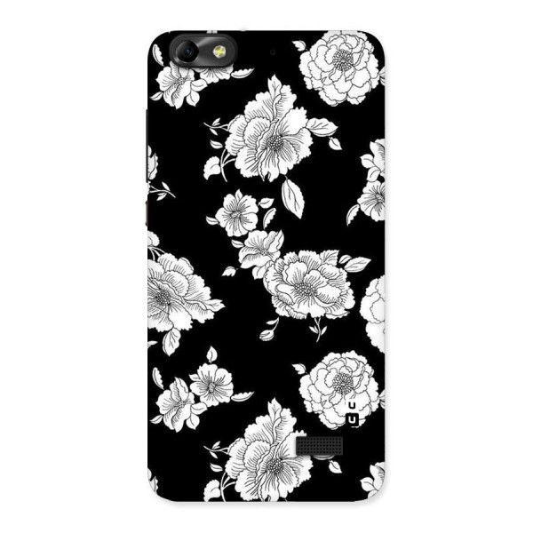 Cool Pattern Flowers Back Case for Honor 4C