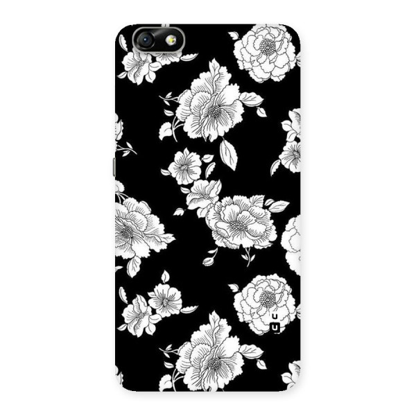 Cool Pattern Flowers Back Case for Honor 4X